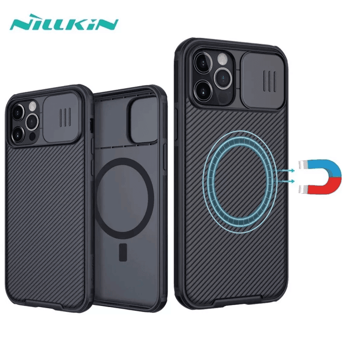 For Apple iPhone 16 Pro 16 Pro Max Nillkin CamShield Pro MagSafe Compatible Case Cover For Apple iPhone 16 Pro 16 Pro Max Nillkin CamShield Pro MagSafe Compatible Case Cover